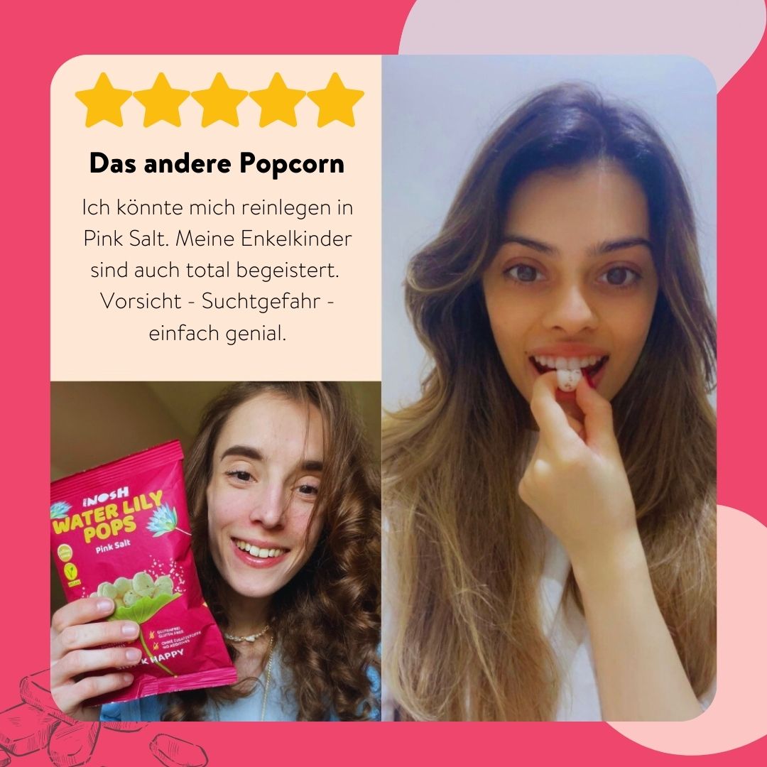 Water Lily Pops Pink Salt 8er Box