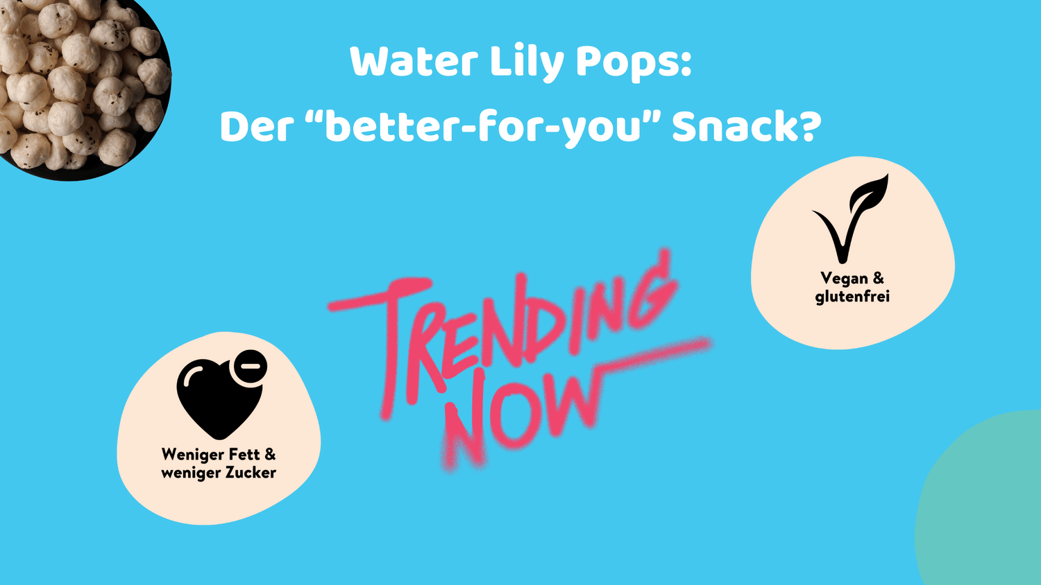 Water Lily Pops: The "better-for-you" snack?