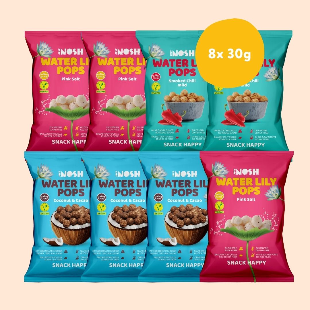 Water Lily Pops Tasting Pack 8er Box